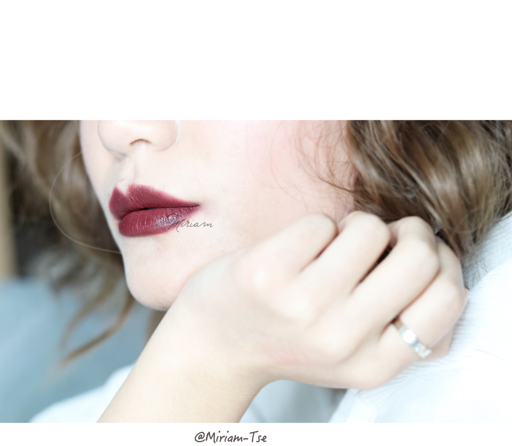 巴宝莉BURBERRY OXBLOOD NO.53试色