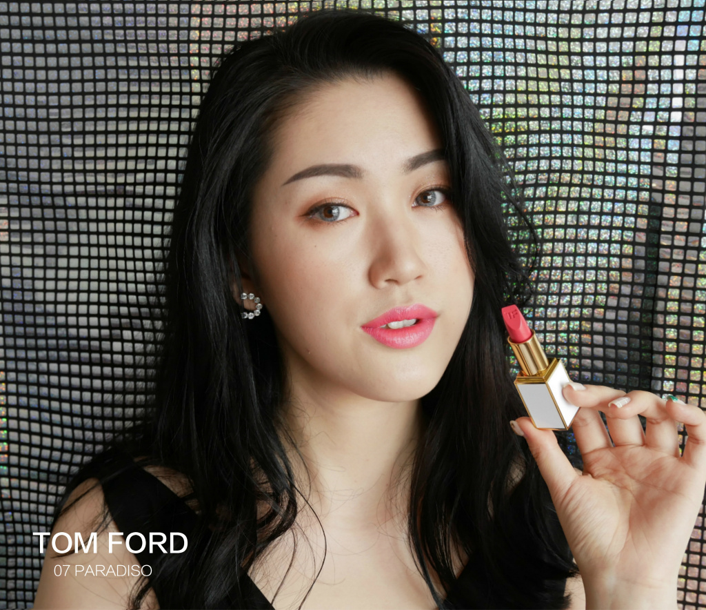 TOM FORD白管唇膏白管05 SWEET SPOT/07 PARADISO试色