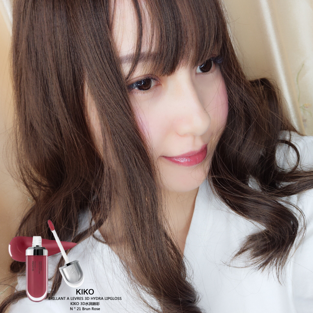 Kiko唇釉21试色，TOM FORD眼影盘03 cocoa miragekiko画法