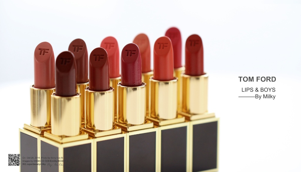 TOM FORD LIPS & BOYS/汤姆福特迷你唇膏02/05/06/07/19/20/23/40/64/94试色