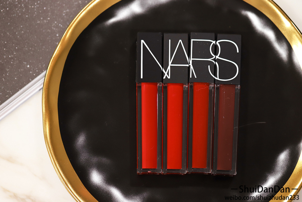 NARS velvet lip glide丝绒水雾柔滑唇霜 12色试色