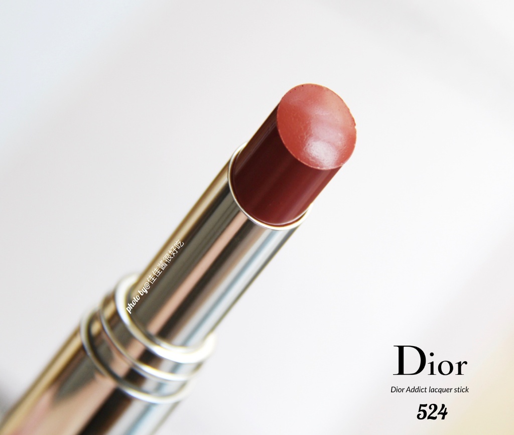 Dior | 2018 漆光固态唇釉524试色