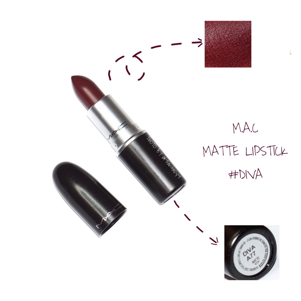 M.A.C子弹头唇膏 MATTER LIPSTICK试色