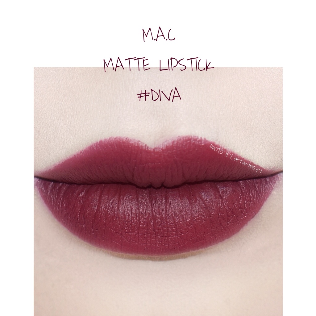 M.A.C子弹头唇膏 MATTER LIPSTICK试色