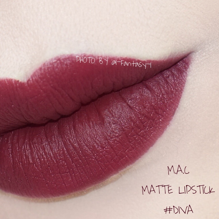 M.A.C子弹头唇膏 MATTER LIPSTICK试色