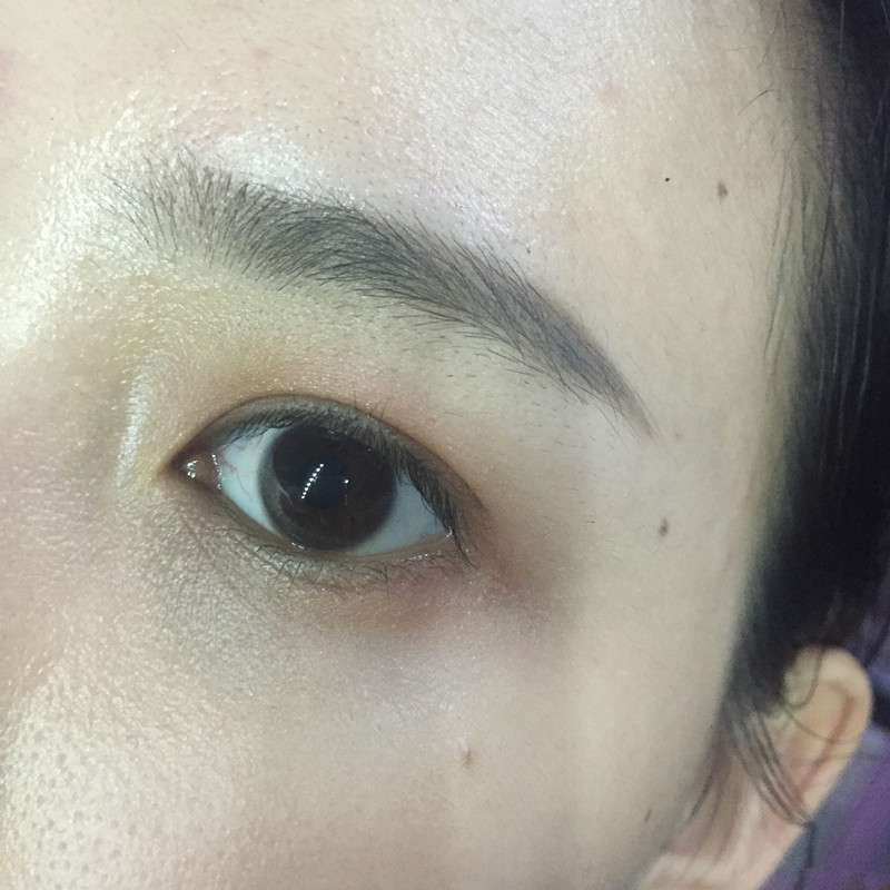 橘朵眉膏哪个颜色自然