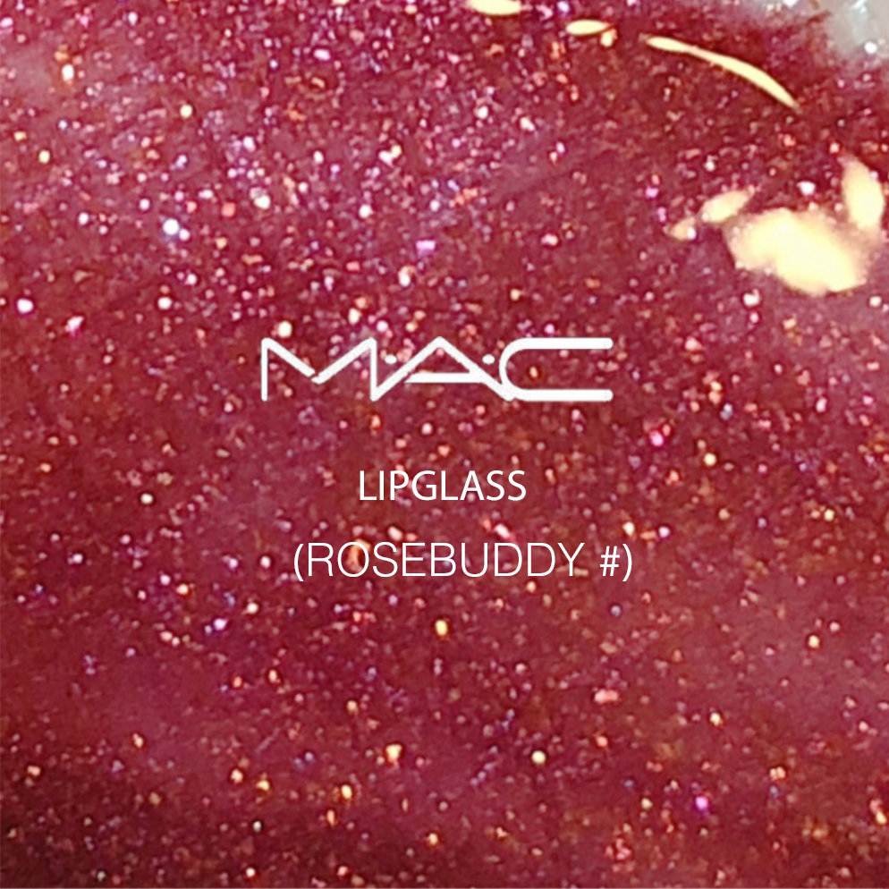 MAC 2018年圣诞限量唇釉(ROSEBUDDY)、特别版唇膏(VIVA GLAM l)试色