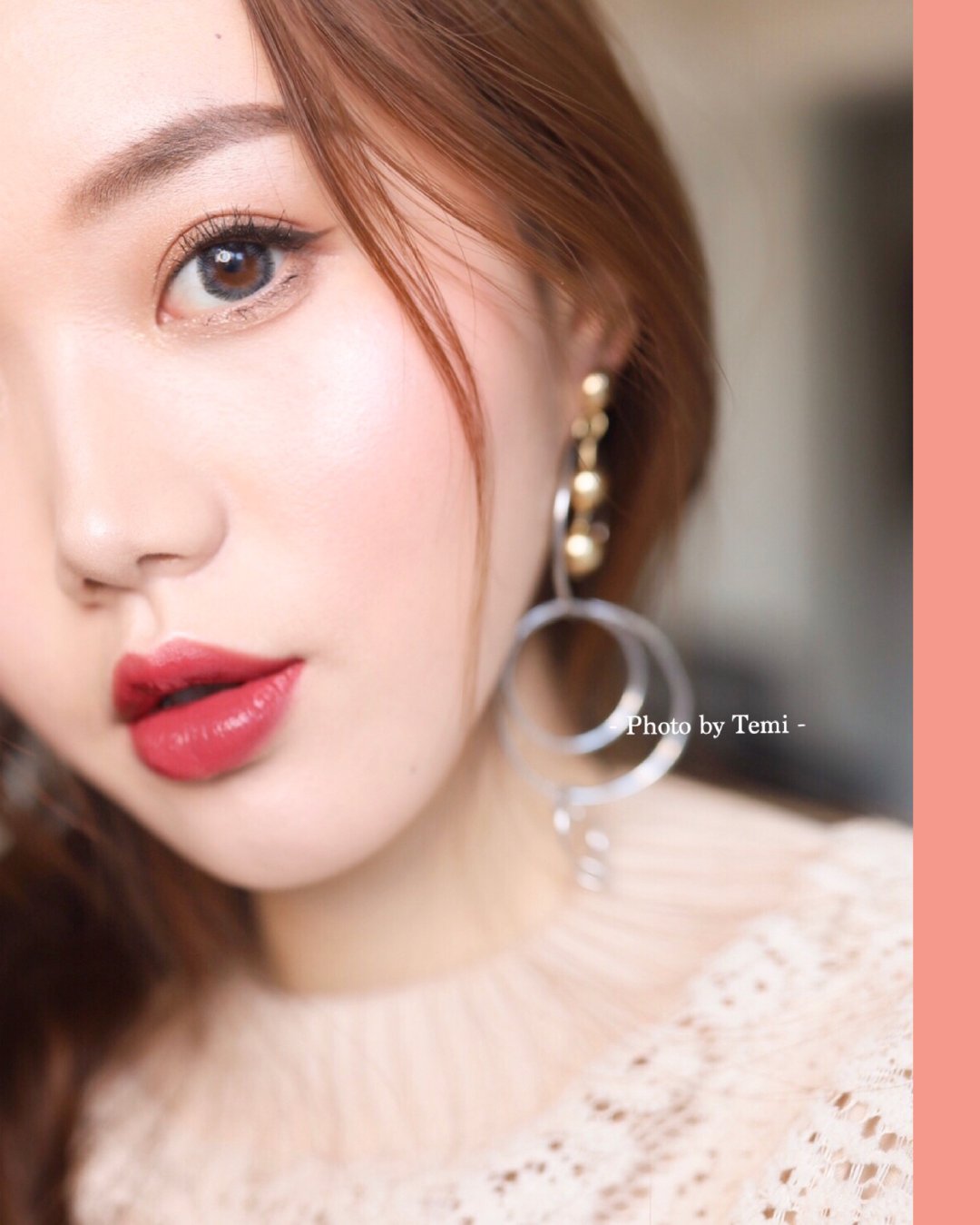 BOBBI BROWN 芭比布朗哑光唇釉（Italian Rose 3# ）试色