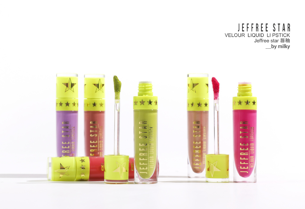 JEFFREE STAR VELOUR LIQUID LIPSTICK唇釉试色