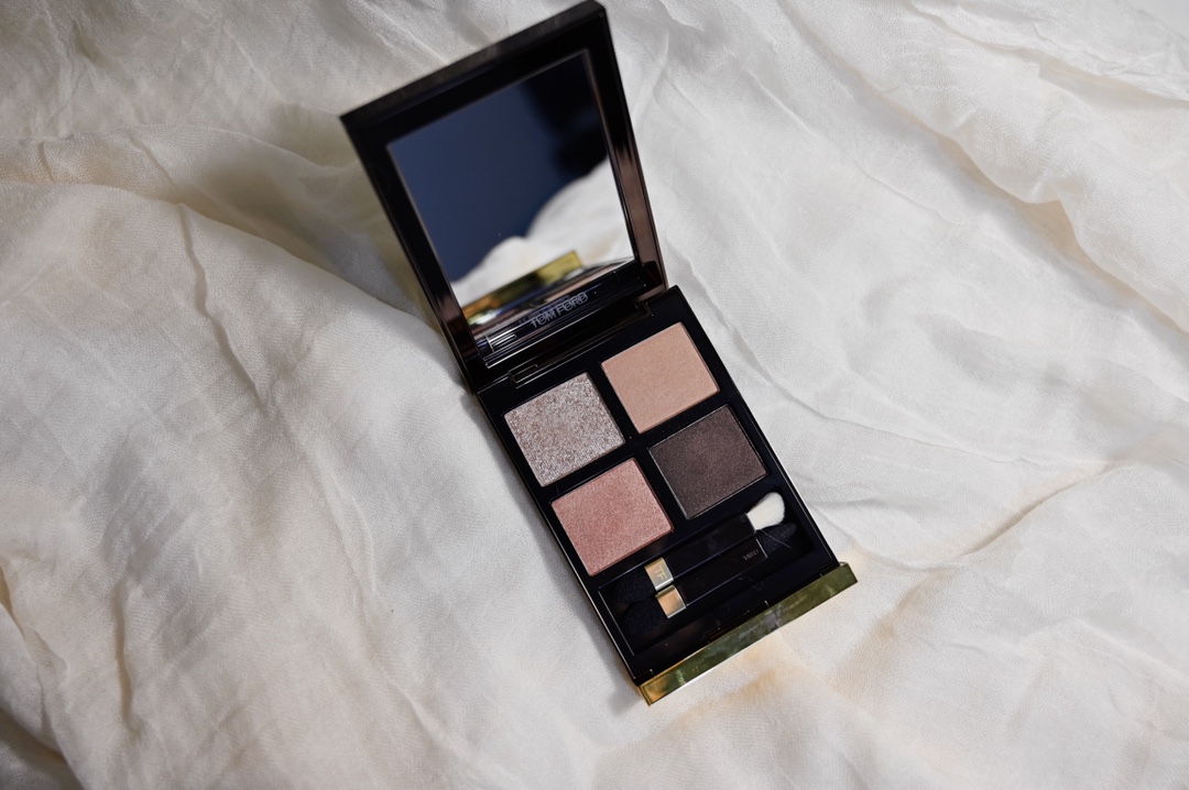 TOM FORD四色眼影盘20 DISCO DUST试色