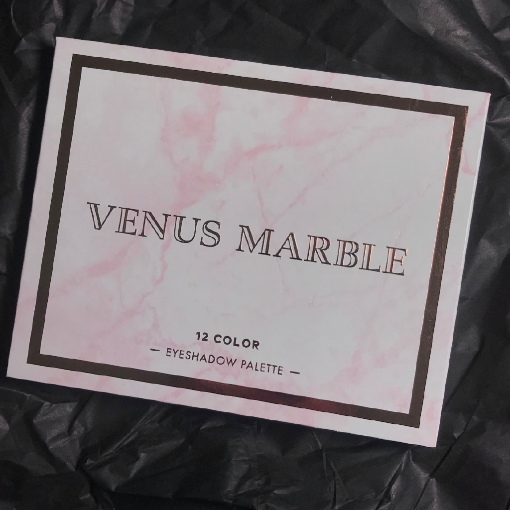 VENUS MARBLE大理石眼影盘（二代）试色画法分享