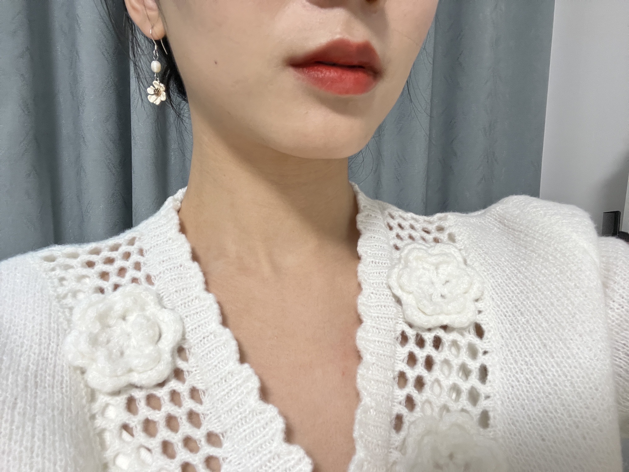 YSL圣罗兰天鹅绒唇釉N°212 焦糖朋克试色