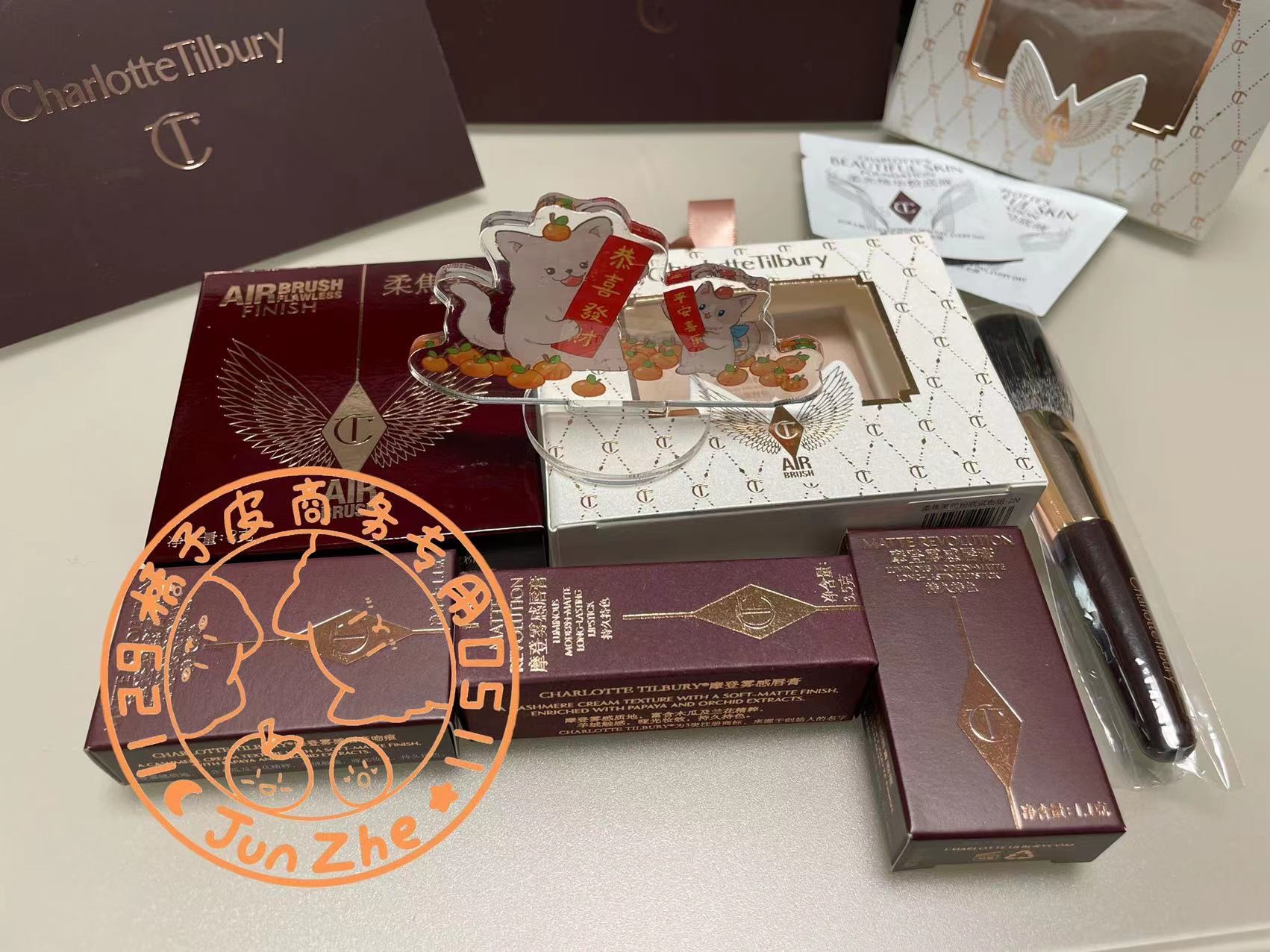 CT摩登雾感唇膏WALK OF NO SHAME 吻痕试色