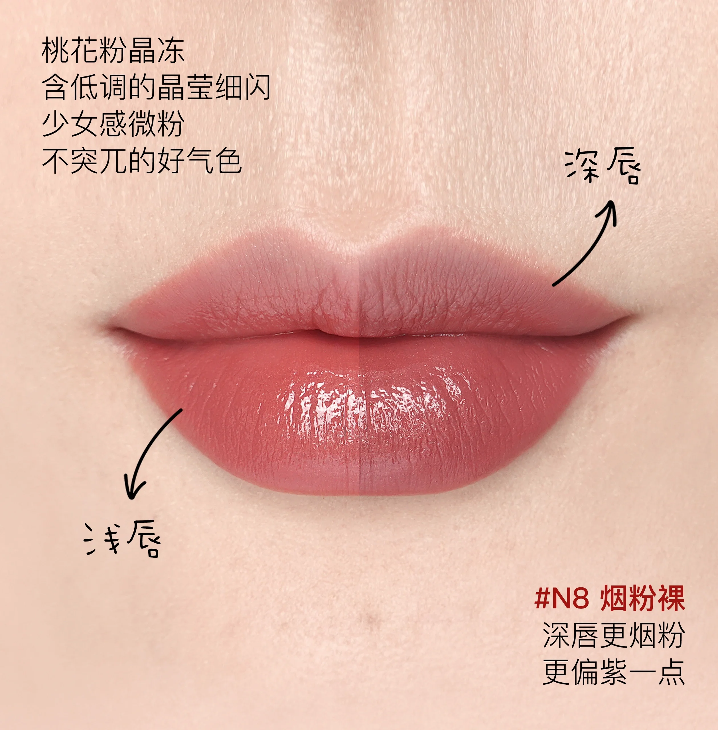 YSL方管口红NM/N8/N1/N12试色