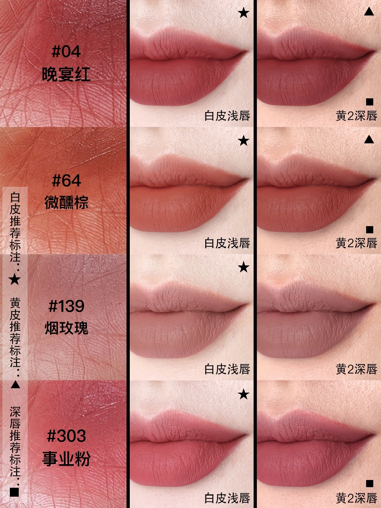BOBBIBROWN芭比波朗小绒金口红试色