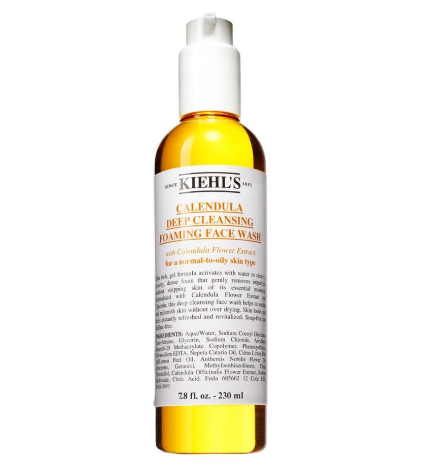 KIEHL'S科颜氏金盏花洗面奶（洁面啫喱）成分表分析