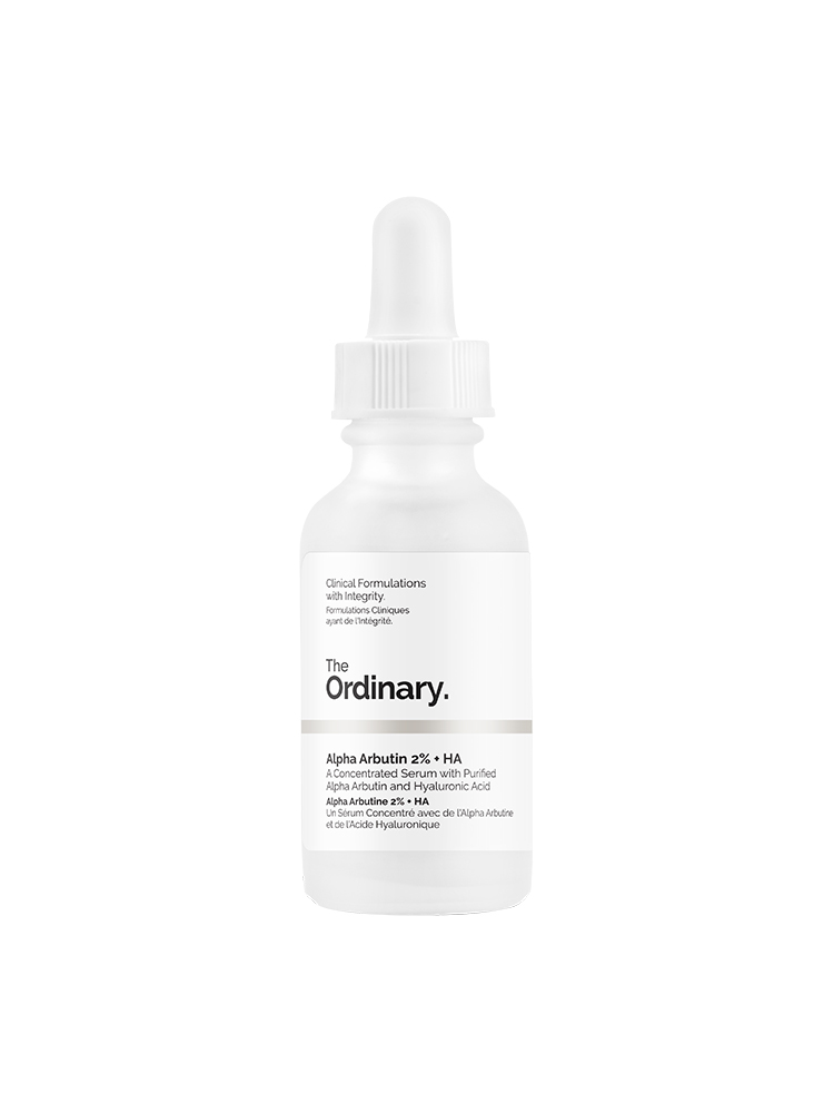 The Ordinary 2%熊果苷+透明质酸面部精华成分表分析