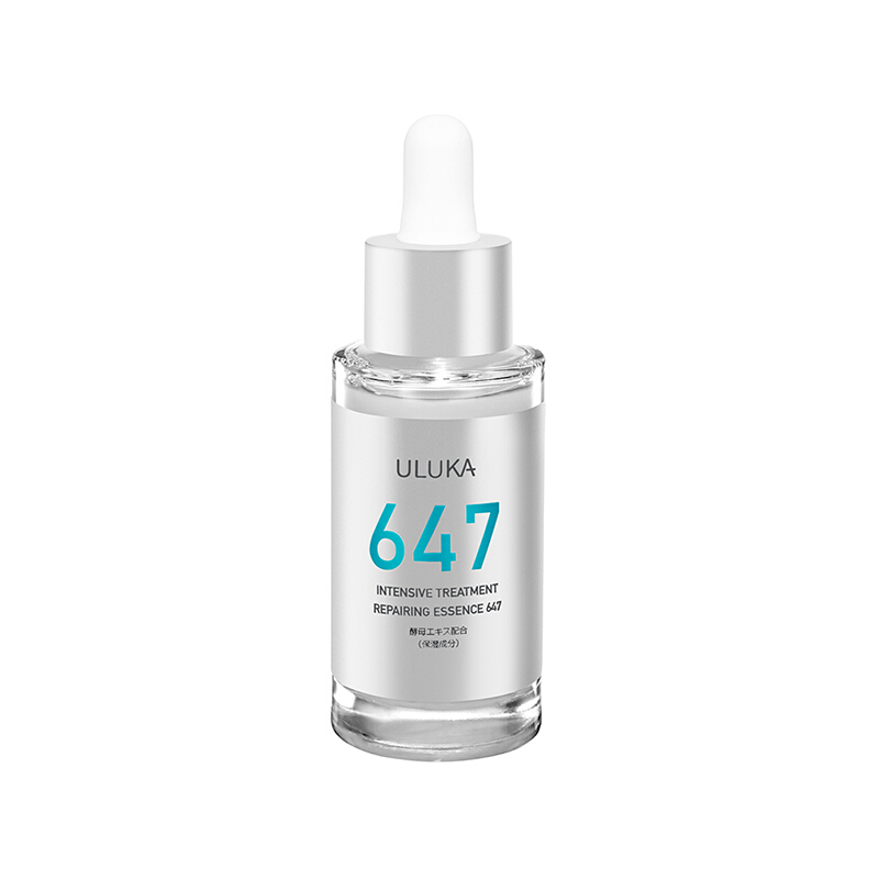 ULUKA小绿瓶647修护精华液成分表，ULUKA集中修护精华647成分表分析