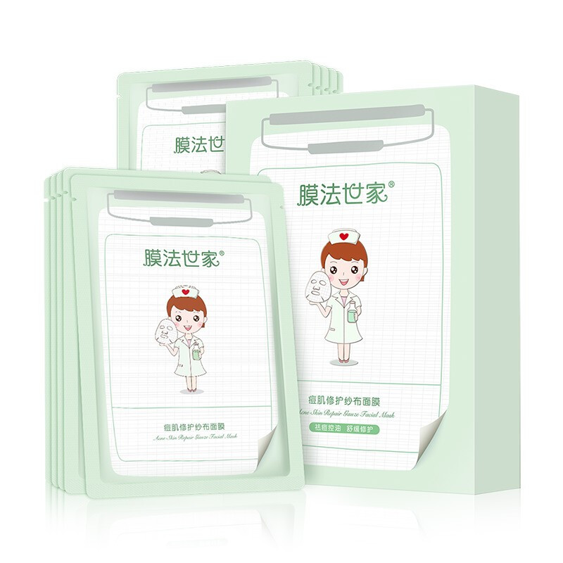 膜法世家纱布面膜成分表，膜法世家痘肌修护纱布面膜成分表分析