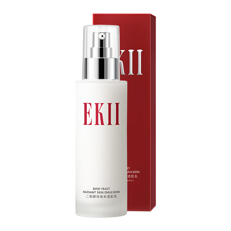 EK2乳液成分表，EKII二裂酵母焕采透肌乳成分表分析