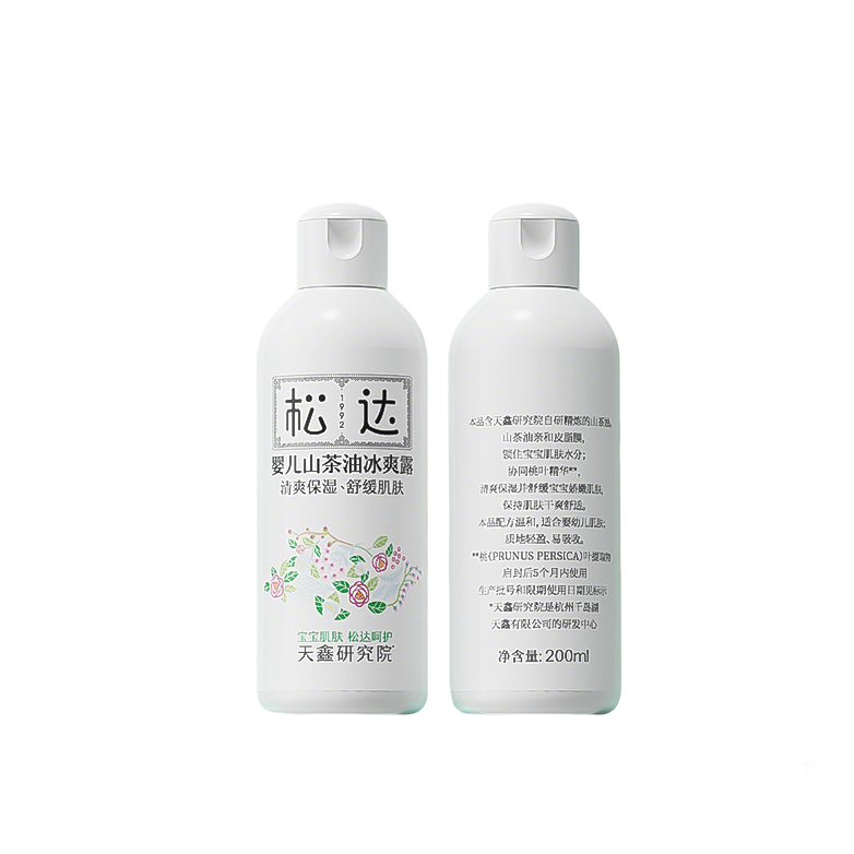 松达婴儿山茶油爽身露宝宝桃子水成分表，松达婴儿山茶油冰爽露成分表分析 ...