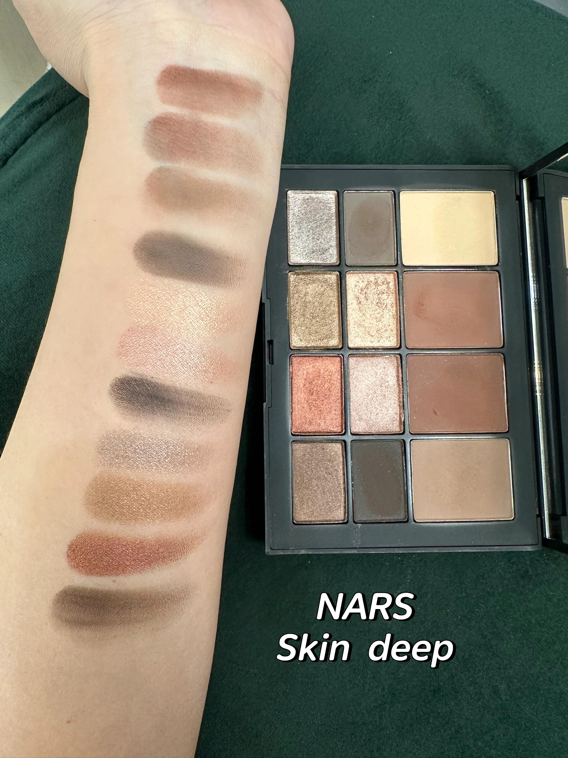 NARS SKIN DEEP眼影盘试色