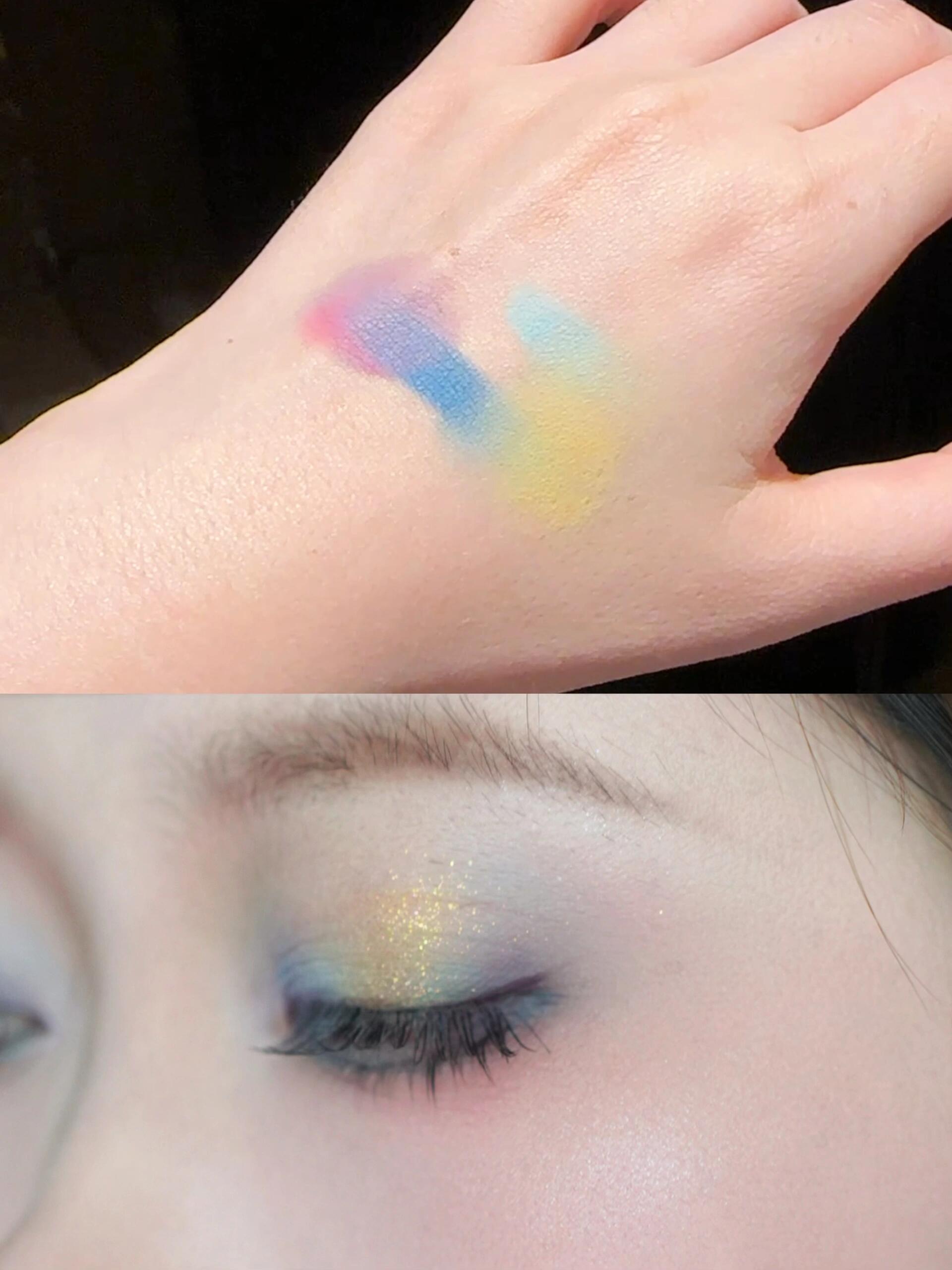 KC（KRYPTEIN COSMETICS）眼影盘试色