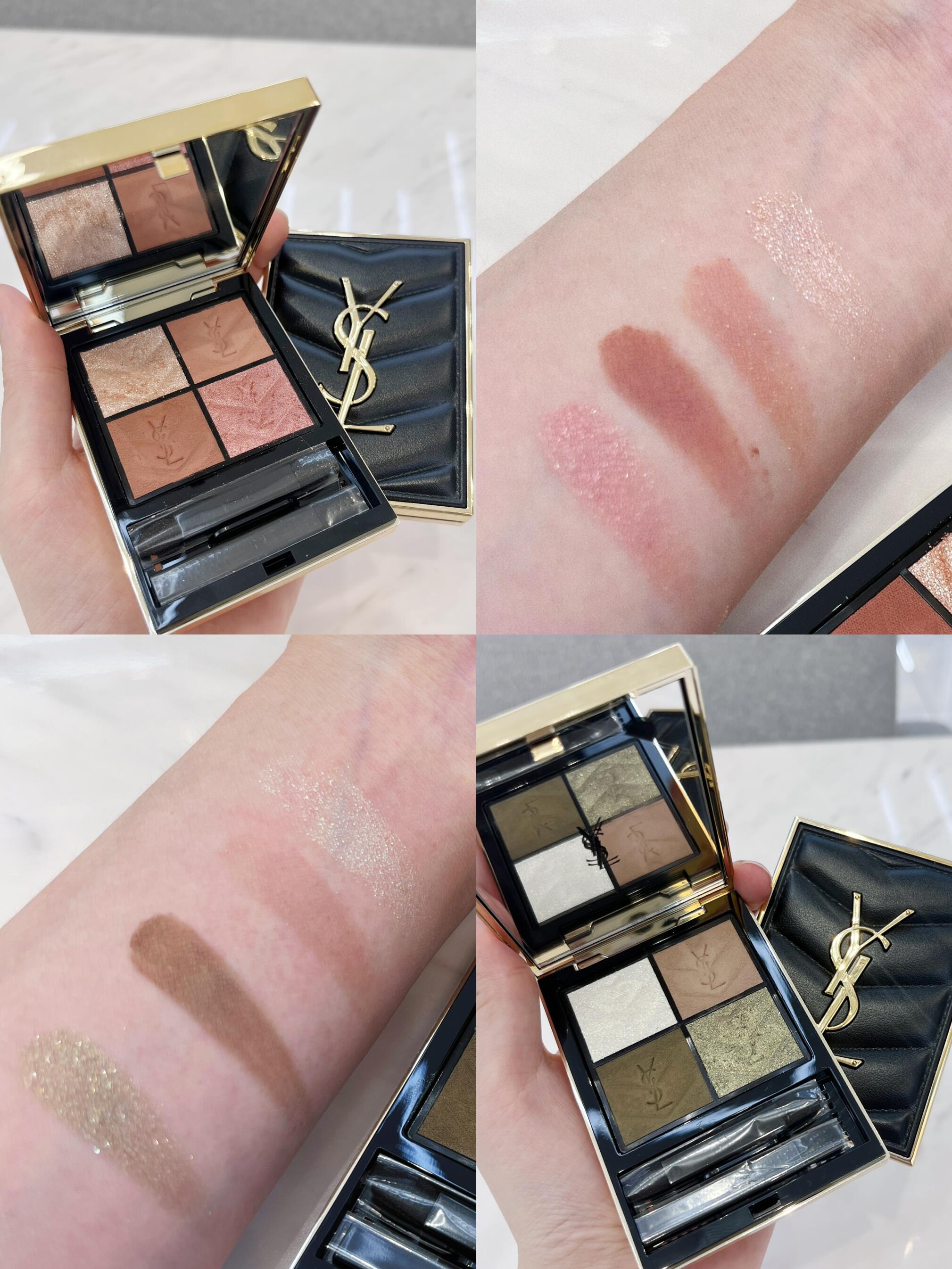 YSL圣罗兰四色眼影730/830/720试色