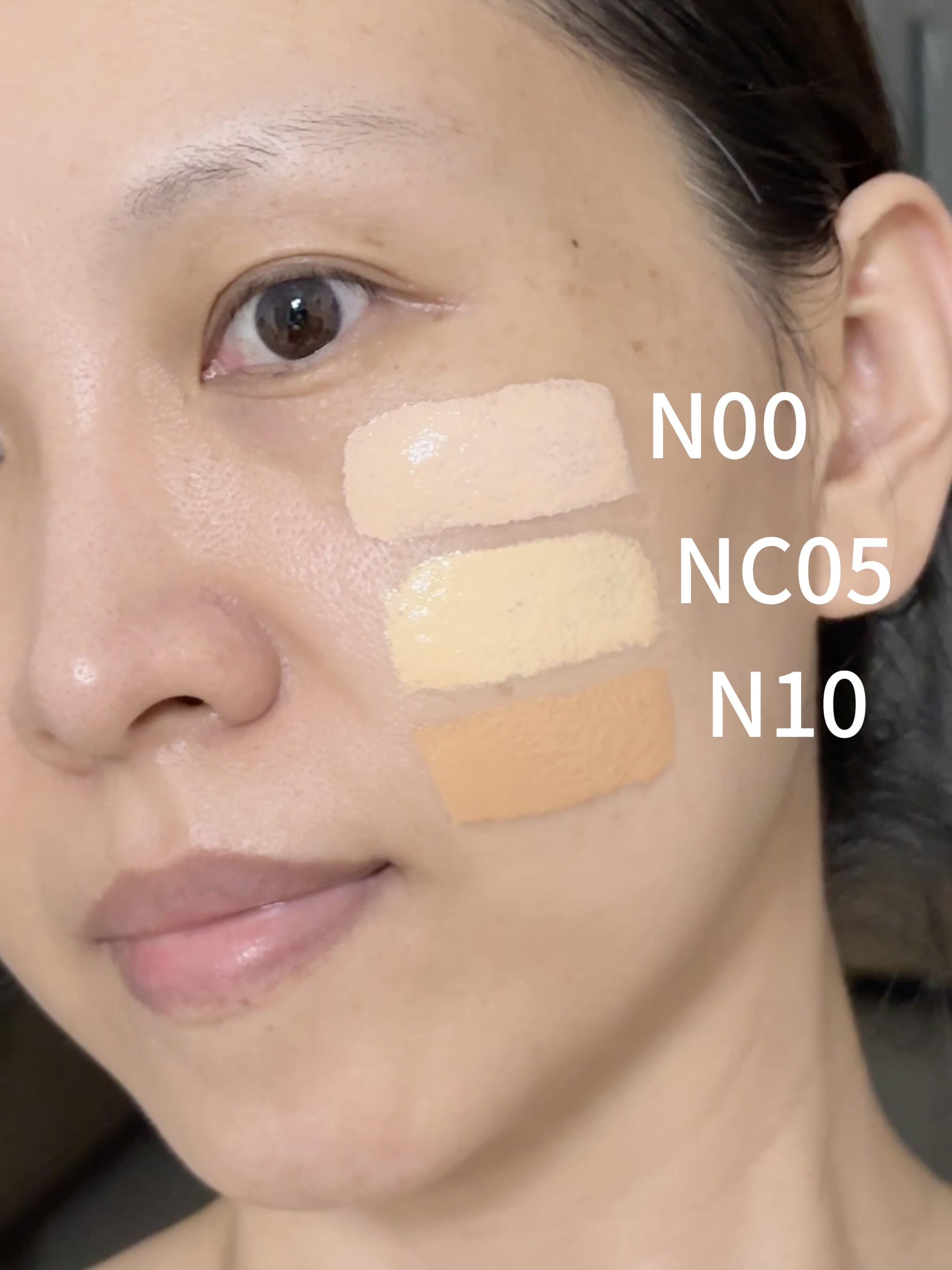 CODE8有色面霜N00、NC05、N10试色