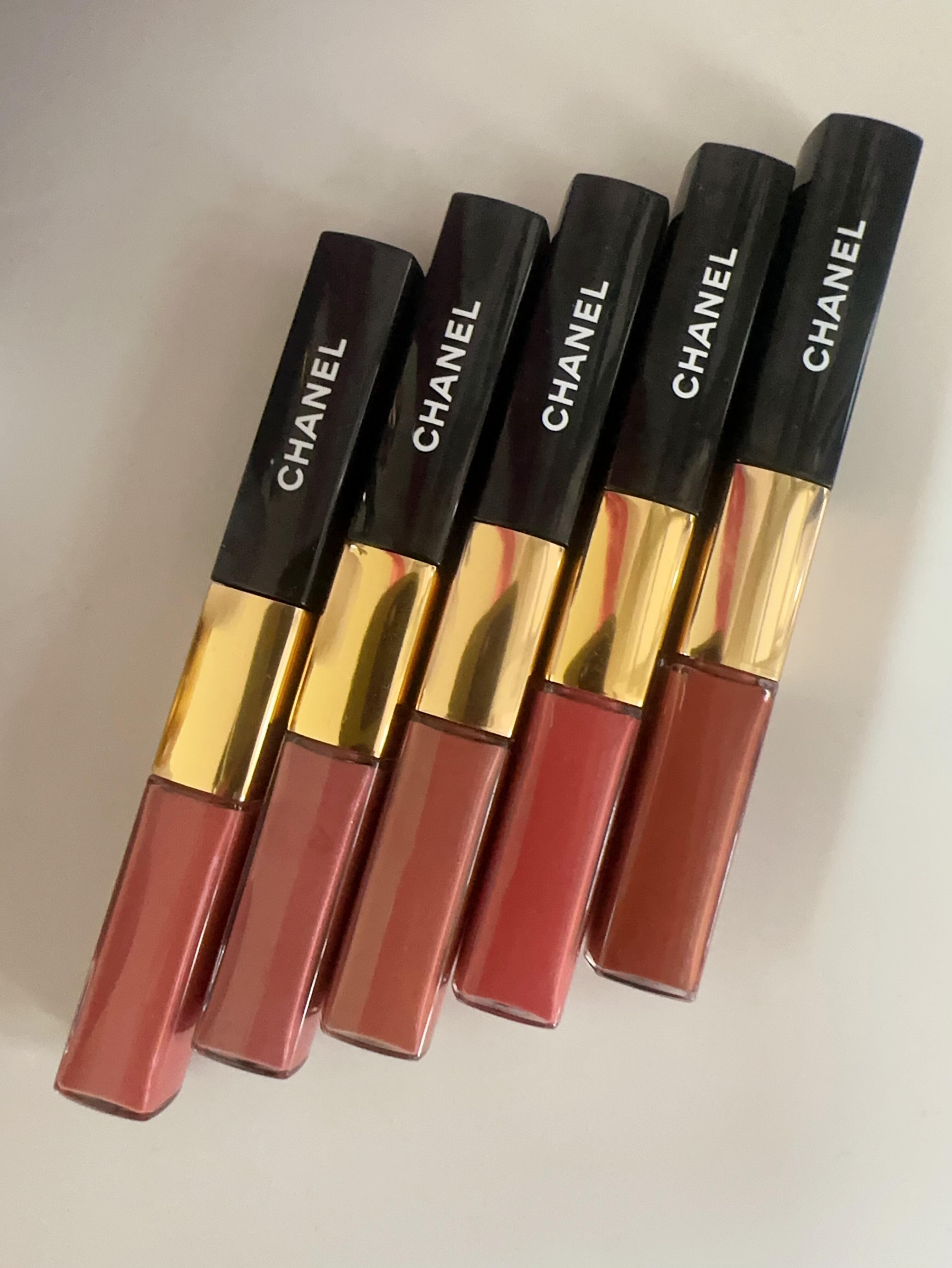 Chanel香奈儿双头唇釉174/154/186/192/182试色