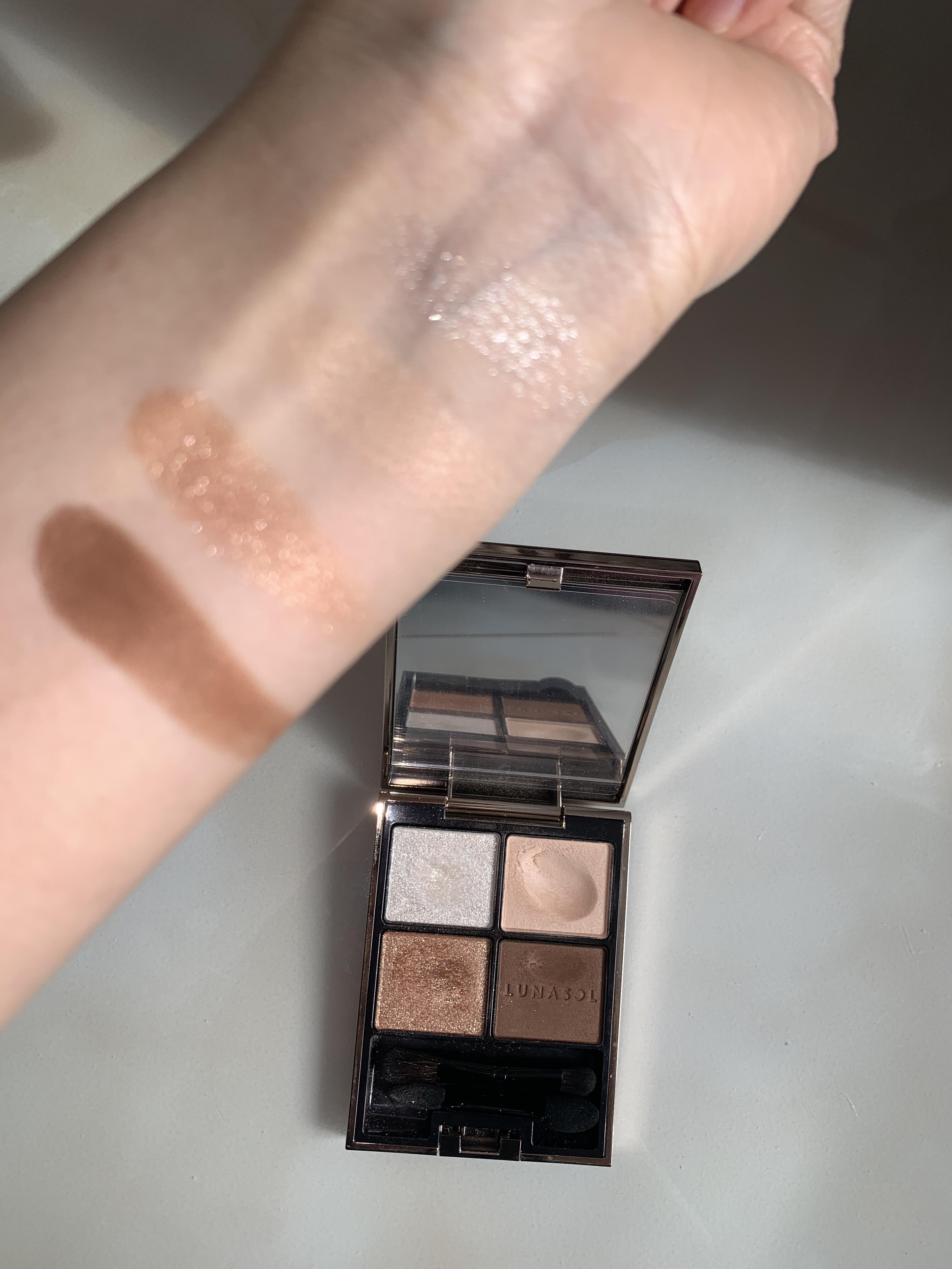 Lunasol日月晶采四色眼影盘15试色
