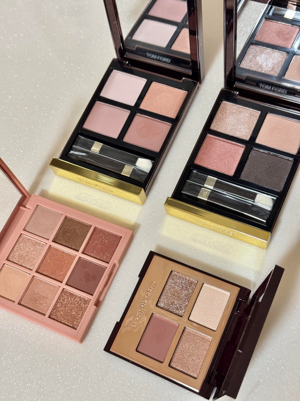 ct四色眼影盘ee、tf四色眼影盘20试色