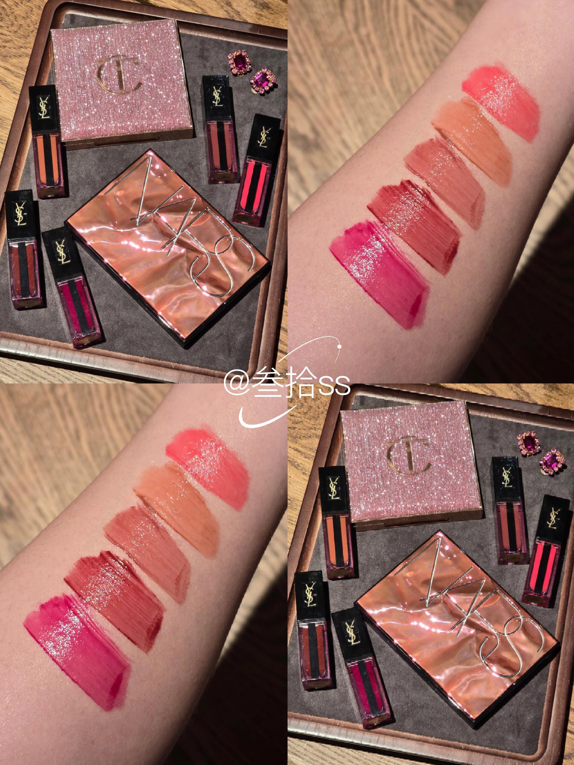 YSL圣罗兰水光唇釉试色