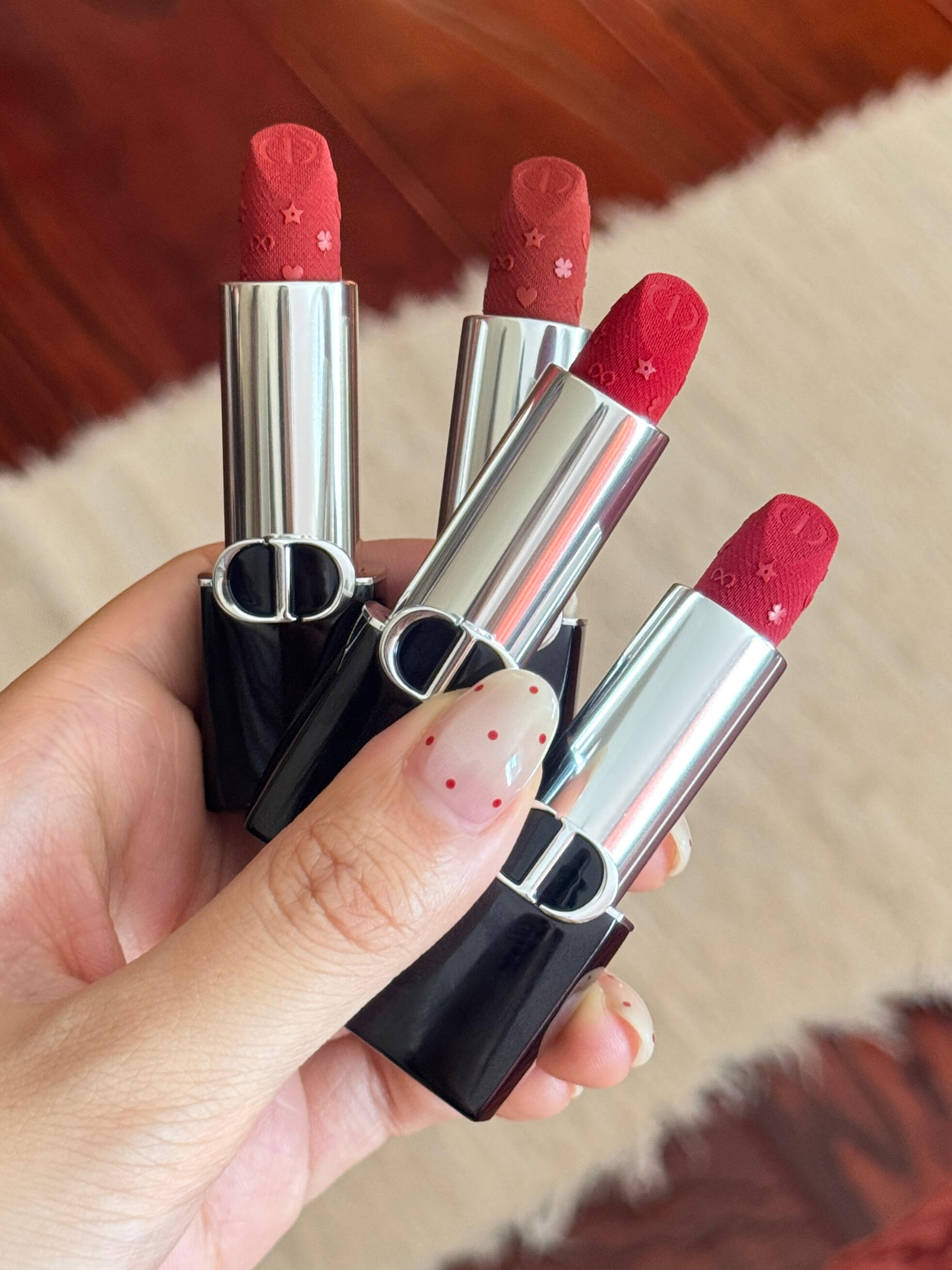 DIOR迪奥烈艳蓝金唇膏802/806/808/809/880/890/800/850试色