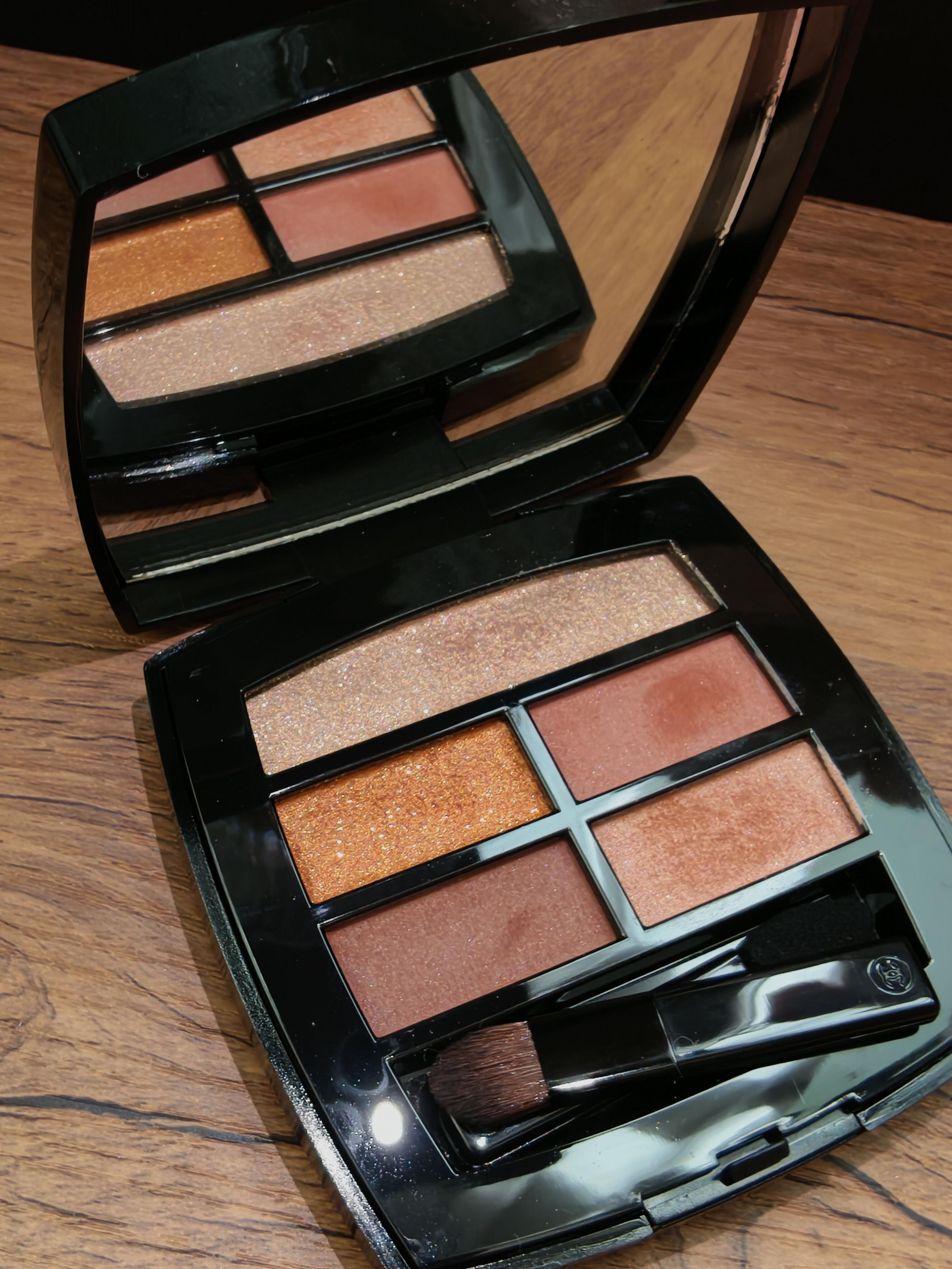 CHANEL香奈儿五色眼影盘Golden试色