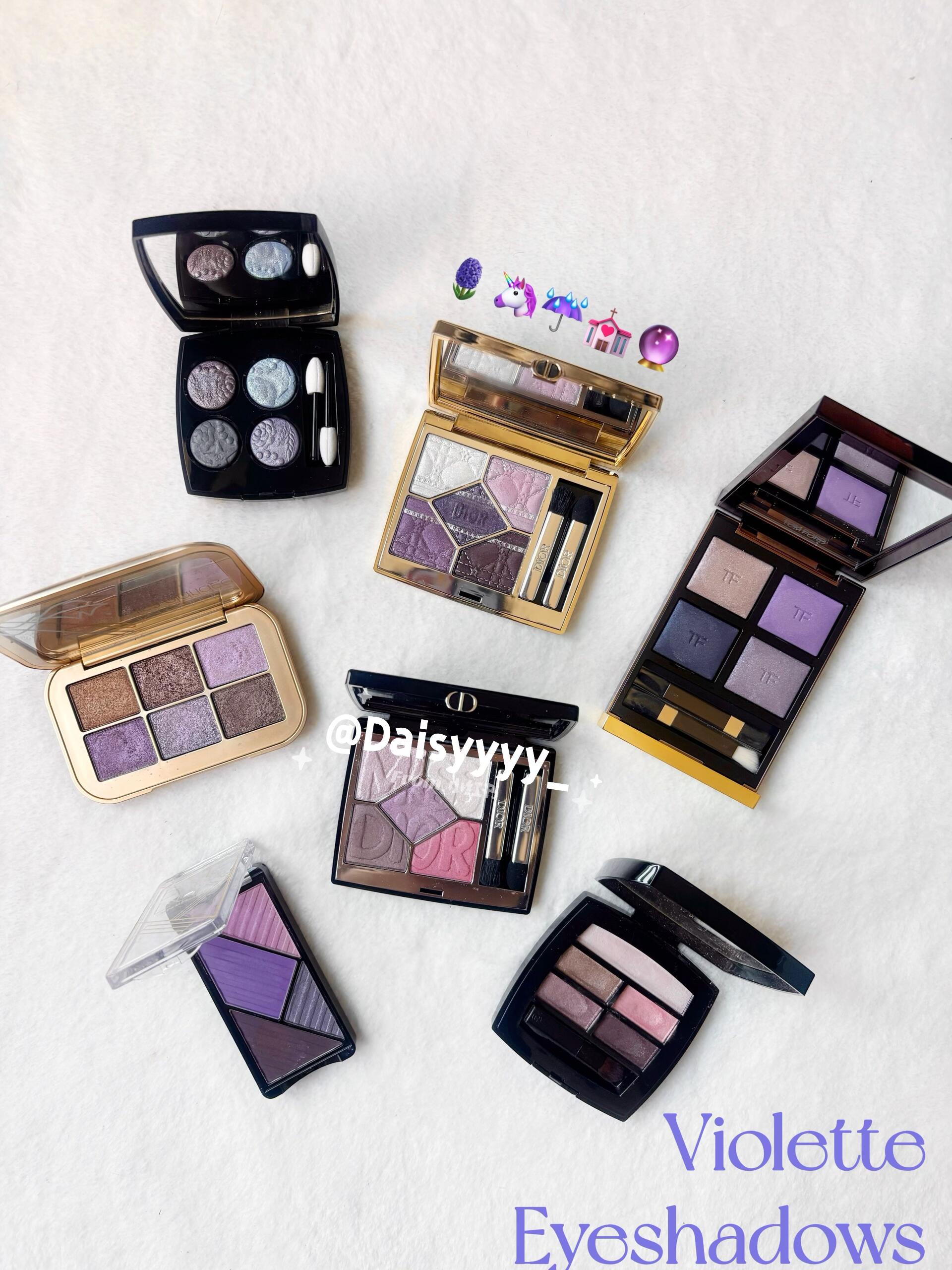 适合橄榄皮使用的冷紫色眼影