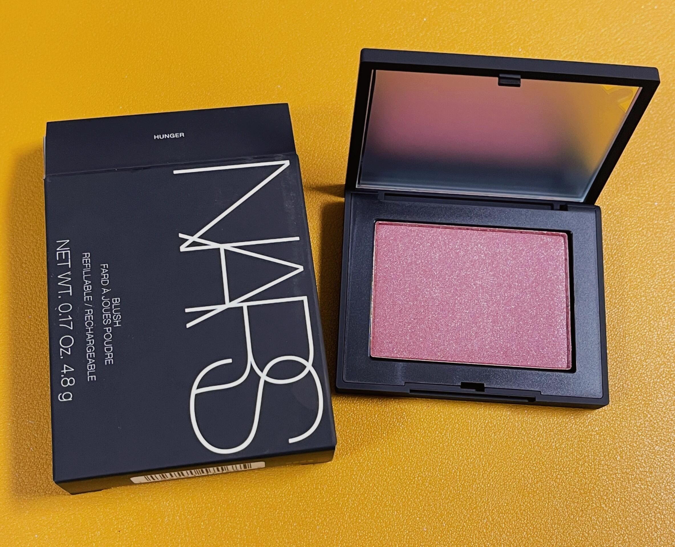 Nars腮红新色hunger试色