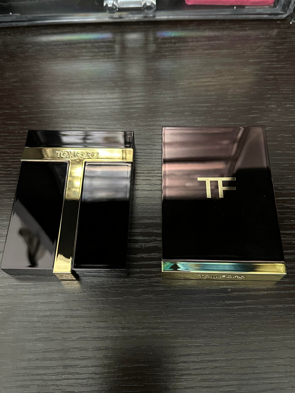 TF四色眼影盘20新版旧版对比试色