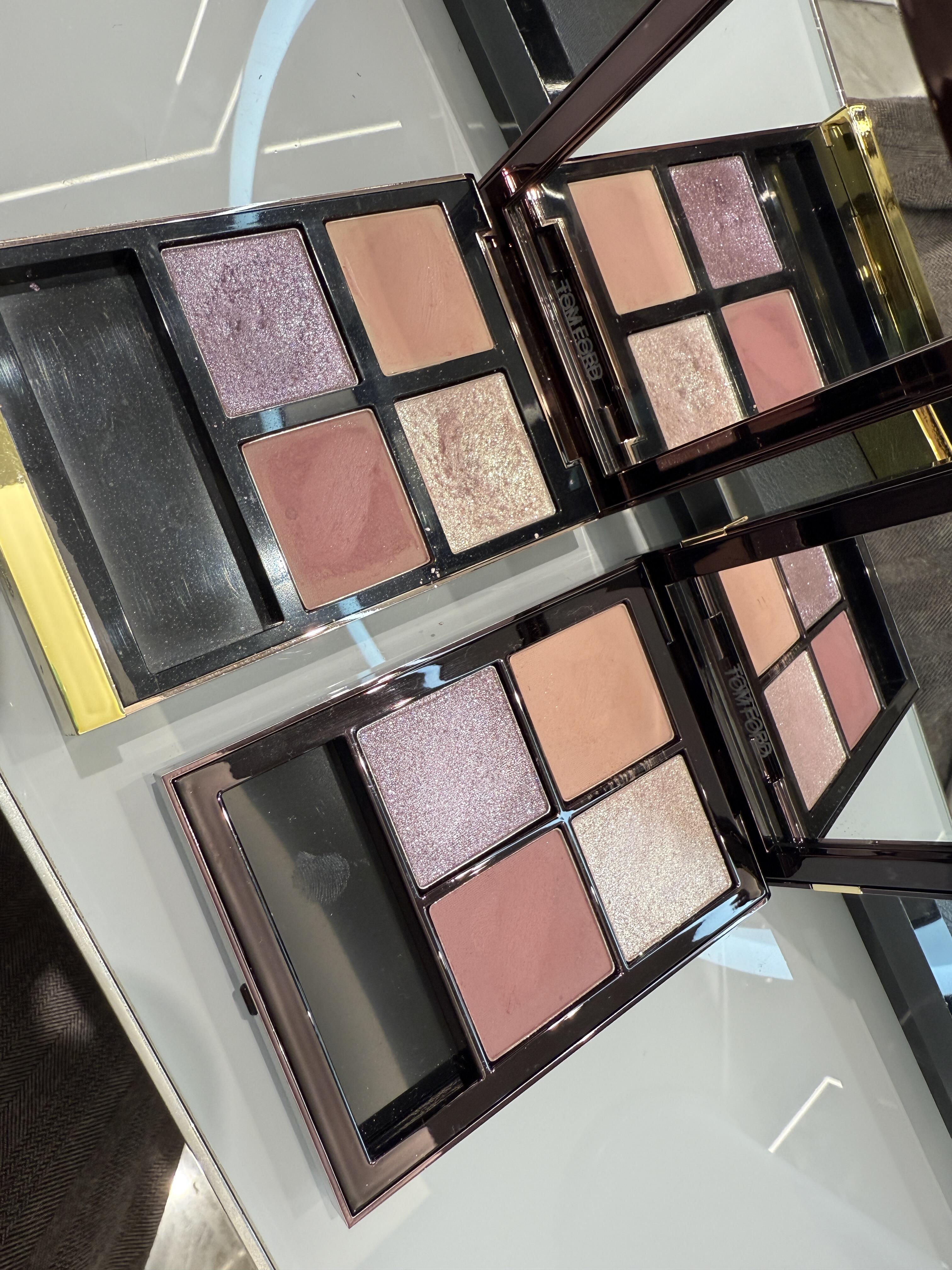 TF四色眼影秀场01、新版38对比试色