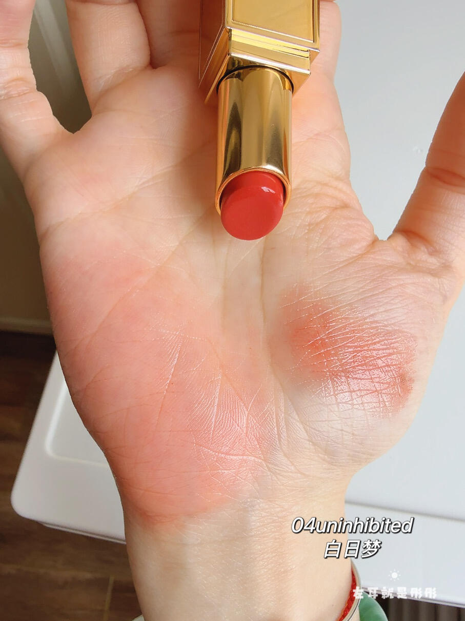 Tom ford细金管口红04白日梦试色